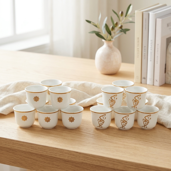 Coffee Cup Set 12 Pcs